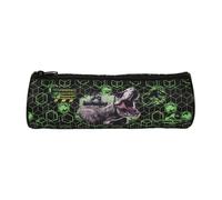 Bagtrotter Estuche Escolar Redondo Jurassic World Verde