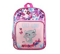 Bagtrotter Mochila 31 cm con bolsillo guardería Lili Lou Rosa