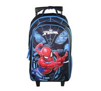 BAGTROTTER Mochila con Ruedas Spider-Man Azul