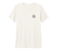 Bagua Espejo Feng Shui Diseño Yin/Yang Ocho Trigramas Símbolo Camiseta Premium