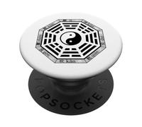 Bagua Espejo Feng Shui Diseño Yin/Yang Ocho Trigramas Símbolo PopSockets PopGrip Adhesivo