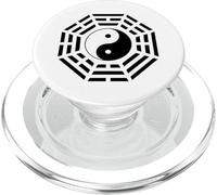 Bagua Espejo Feng Shui Diseño Yin/Yang Ocho Trigramas Símbolo PopSockets PopGrip para MagSafe