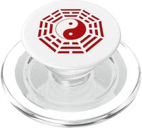 Bagua Espejo Feng Shui Diseño Yin/Yang Ocho Trigramas Símbolo PopSockets PopGrip para MagSafe