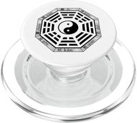 Bagua Espejo Feng Shui Diseño Yin/Yang Ocho Trigramas Símbolo PopSockets PopGrip para MagSafe