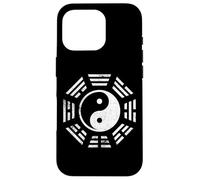 Bagua Yin and Yang Symbol I Ching Taoism Tai Chi Tao Vintage Carcasa para iPhone 16 Pro