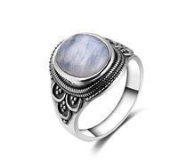Bague bijoux Bague en argent sterling 925 pour femmes hommes Cadeau Fiançailles Mariage Accessoires de fête Retrole