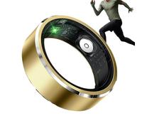 Bague Moniteur De Santé - Métal, Bague De De Santé Compacte | Du Sommeil, Fitness Tracker, Activité Quotidienne, Randonnée, Exercice, Natation, Trajet, Femmes Et Hommes