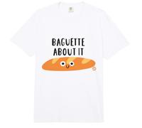 Baguette About It Funny Bread Pun Comfort Colors Adult Heavyweight T-Shirt