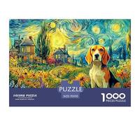BÁguilain Starry Night Puzzle para Adultos Un Imposible Rompecabezas De Alta Definición - El Regalo Original Y Sorprendente para Esta Navidad, Recomendado Desde 14 Años 70x50cm/1000pcs