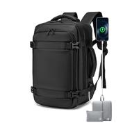 BAGZY 20L Mochila Viaje Cabina Avion 40x20x25 para Ryanair Equipaje de Mano 40x25x20 Impermeable Mochilas de Viagem Antirrobo Bolso de Viaje para Portatil de 14 Pulgadas Escuela Trabajo Mujer Hombre