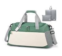 BAGZY Bolsa de Viaje 55x35x25cm para Iberia Air France KLM Lufthansa Impermeable Equipaje de Mano Maleta Cabina 55x35x25 Plegable Bolsa Viaje 50L Grande Bolsas Deporte Mujer Hombre Fin Semana Bolsos