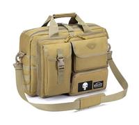 BAGZY Bolso Hombre Ordenador Portátil Antirrobo Maletín Portátil 14/15.6/17 Pulgadas Impermeable Militar Táctica Portadocumentos Hombre Bolsa para Negocios Trabajo Viajes y Maestro