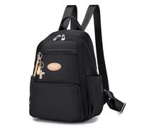 BAGZY Mochila Viaje Cabina Avion 40x30x10 British Airways Air France Mochilas 40x30x10 Lufthansa Mochila Ordenador Portatil de 14 Pulgadas Impermeable Mujer Mochilas de Viaje para Escuela Casual Negro