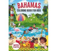 Bahamas Coloring Book for kids with facts