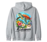 Bahamas Cruise Travel Isla del Caribe Tortuga Marina Sudadera con Capucha