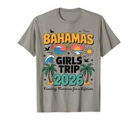 Bahamas Girls Trip 2026 Creating Memories Girls Vacation tee Camiseta