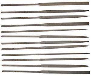 Bahco 2-472-16-0-0 - Juego 12 Limas Aguja 16 Cm Basta