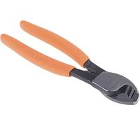 Bahco 2233 D-200 - Alicate De Electricista 200 | Corta cable de cobre y aluminio | Capacidad de corte de 13 mm | Acero forjado | Asas de agarre de PVC