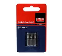 Bahco 59S/1.2-8.0-3P - Carton 3 Puntas Stand 1/4" 25Mm B.Plana 1,2X8