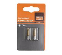 Bahco 62TIN/T20-2P - Carton 2 Puntas T20 25Mm 1/4 Tin