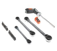 Bahco 808050p-25 - pistol grip ratcheting set