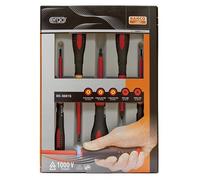 BAHCO 9881S VDE Juego de Destornilladores,Raya + Phillips-Kreuzschlitz,5-teilig