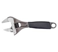 Bahco BAH9031RTUS Ergo - Llave ajustable de boca grande con mango de goma, 8 pulgadas, acabado de fosfato negro