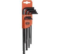 Bahco BE-9770 - Juego Llave Hexagon 1.5-10