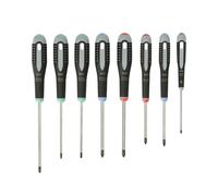 Bahco BE-9872 Juego de Destornilladores ERGO™, 8 Piezas