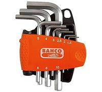 Bahco BE-9878 - Offset Keys Holder 9Pcs Nickel