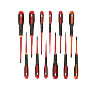 Bahco BE-9878SL ERGO™ Slim VDE Set De Destornillador Aislado, 12 Piezas
