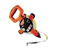 Bahco LTS-100-E Abierta Carrete Fibra de Vidrio Cinta 100m/101m (Ancho 13mm)