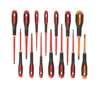 Bahco Ergo Screwdriver Juego 14 Piezas Planos Phillips Pozidriv Torx BE-9872