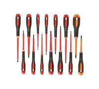 Bahco Ergo Screwdriver Juego 14 Piezas Planos Phillips Pozidriv Torx BE-9872