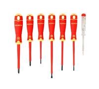Bahco B220.027 - Juego 7 Bahcofit Aislo Pl/Ph/Tester