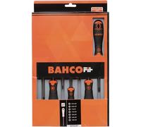 BAHCO Juego de destornilladores Pozidriv/TORX® BahcoFit con agarre de goma