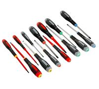 BAHCO Juego de destornilladores ranurados/Phillips/Pozidriv/TORX® ERGO™