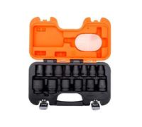 Bahco Juego de vasos de impacto 1/2 D/S14 (K7081) 10-19,21,22,24,27 mm