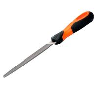 Bahco Lima Plana De Corte Seco Con Mango Ergonomico 200Mm (8Pulgadas)