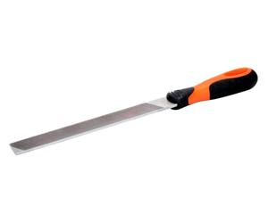 Bahco - LIMAS BRICOLAGE METAL | Lima de acero endurecido para dar forma y acabado | Cómodo mango ERGO | Alta tasa de eliminación de material | Uso comercial
