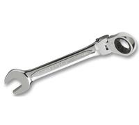 Bahco Llave Combinada con Cabeza Flexible Bloqueable, 8mm, 127mm