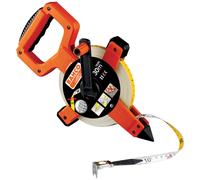 Bahco LTS-100-E Abierta Carrete Fibra de Vidrio Cinta 100m/101m (Ancho 13mm)