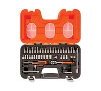 Bahco Métrico Enchufe Y Broca Juego 46 Piezas 0.6cm Drive Hexagonal Simple Caja