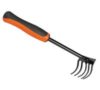 Bahco P266 Rastrillo Mano Pequeño para Jardín, Acero, 320mm
