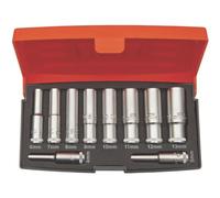 Bahco Set de vasos Sg60 1/4 Profundos