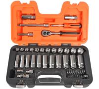 Bahco S330L Enchufe Conjunto De 53 Métrico 1cm Vaso Profundo + 0.6cm Accesorios