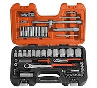 Bahco S560 - Acoplamientos 1/2 Y 1/4-Puntas, 56Pzas.