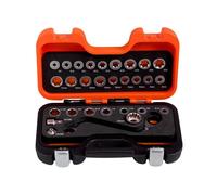 Bahco TIPO S Perfil Bajo Carraca Anillo Llave Adaptador De 29 Pieza BAH1320SRM29