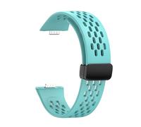 BAHDB Correa de silicona con hebilla plegable para Huawei Watch Fit 3, pulsera deportiva para HUAWEI Fit3(Teal)