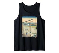 Bahía de Noboto Hokusai Vintage Retro Arte Japonés Camiseta sin Mangas